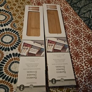 Bamboo Drawer Dividers